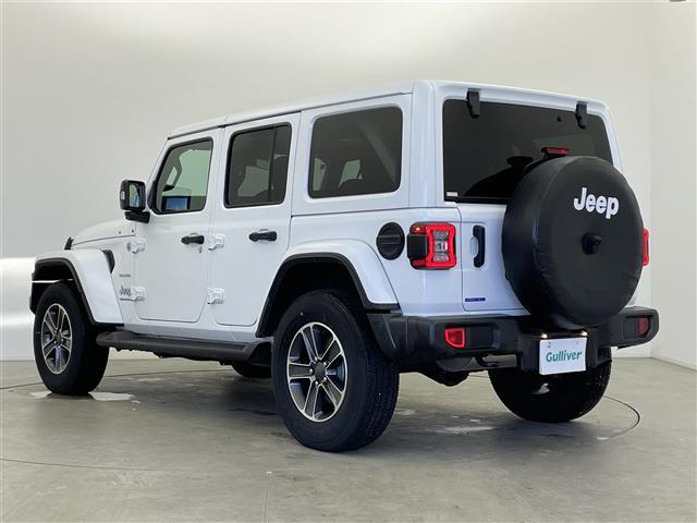 ジープ・ラングラーアンリミテッド サハラ　１オーナー　純正ナビ（ｂｌｕｅｔｏｏｔｈ　フルセグＴＶ）　バックカメラ　純正前後ドラレコ　黒革シート　シートヒーター　ＬＥＤ　フォグ　ＡＣＣ　自動緊急ブレーキ　ブラインドスポット　ヒーテッドステア（43枚目）