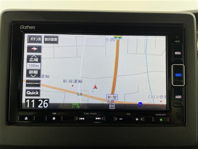 Ｎ－ＢＯＸカスタム Ｇ・Ｌホンダセンシング　純正ナビ　バックカメラ　ビルトインＥＴＣ　両側パワースライドドア　シートヒーター　衝突被害軽減システム　レーダークルーズコントロール　横滑り防止装置　純正アルミホイール　純正フロアマット　スマートキー（2枚目）