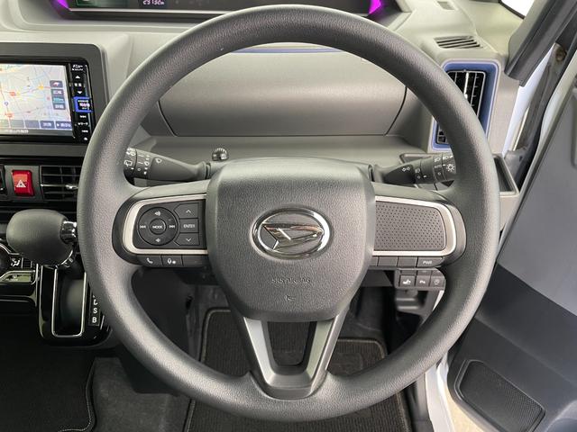 タント カスタムXセレクション 純正ナビ フルセグTV BT DVD バックカメラ 両側パワースライドドア 前席シートヒーター ハーフレザーシート 衝突被害軽減システム レーンキープアシスト コーナーセンサー ETC 純正LED(8枚目)