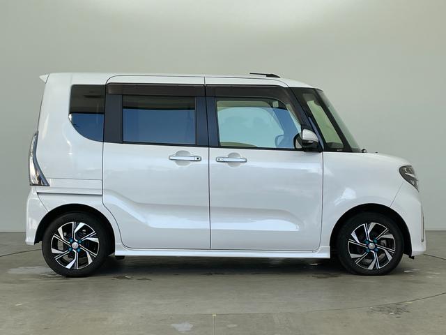 タント カスタムXセレクション 純正ナビ フルセグTV BT DVD バックカメラ 両側パワースライドドア 前席シートヒーター ハーフレザーシート 衝突被害軽減システム レーンキープアシスト コーナーセンサー ETC 純正LED(46枚目)