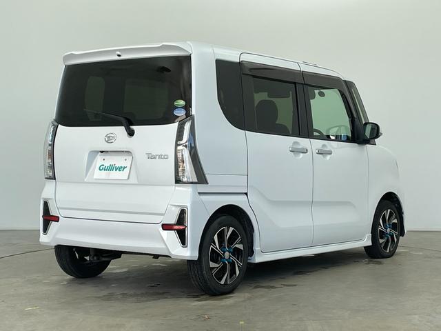 タント カスタムXセレクション 純正ナビ フルセグTV BT DVD バックカメラ 両側パワースライドドア 前席シートヒーター ハーフレザーシート 衝突被害軽減システム レーンキープアシスト コーナーセンサー ETC 純正LED(48枚目)