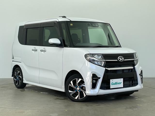 タント カスタムXセレクション 純正ナビ フルセグTV BT DVD バックカメラ 両側パワースライドドア 前席シートヒーター ハーフレザーシート 衝突被害軽減システム レーンキープアシスト コーナーセンサー ETC 純正LED(51枚目)