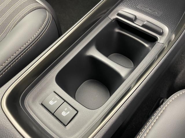 アクア Ｚ　純正ＤＡ　ＢＴ　バックカメラ　レーダークルコン　レーンキープアシスト　パワーシート　前席シートヒーター　ハンドルヒーター　前後コーナーセンサー　衝突被害軽減システム　スペアキー有　純正ＬＥＤ（25枚目）