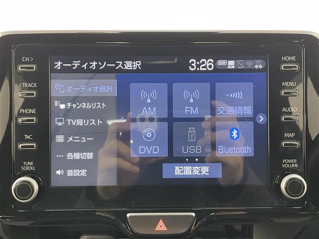 ヤリス ハイブリッドG 純正ナビ(フルセグTV bluetooth CarPlay) 全周囲カメラ ビルトインETC 純正AWサマータイヤセット積込み AC100V電源 LED ACC プリクラッシュ レーンキープ(6枚目)