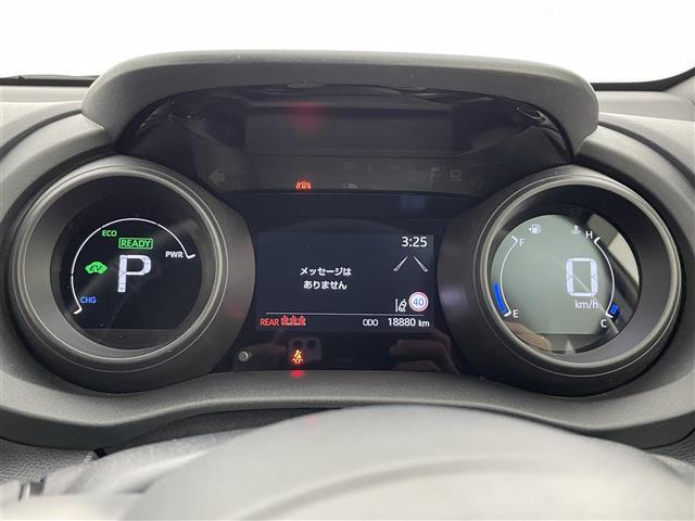ヤリス ハイブリッドG 純正ナビ(フルセグTV bluetooth CarPlay) 全周囲カメラ ビルトインETC 純正AWサマータイヤセット積込み AC100V電源 LED ACC プリクラッシュ レーンキープ(13枚目)