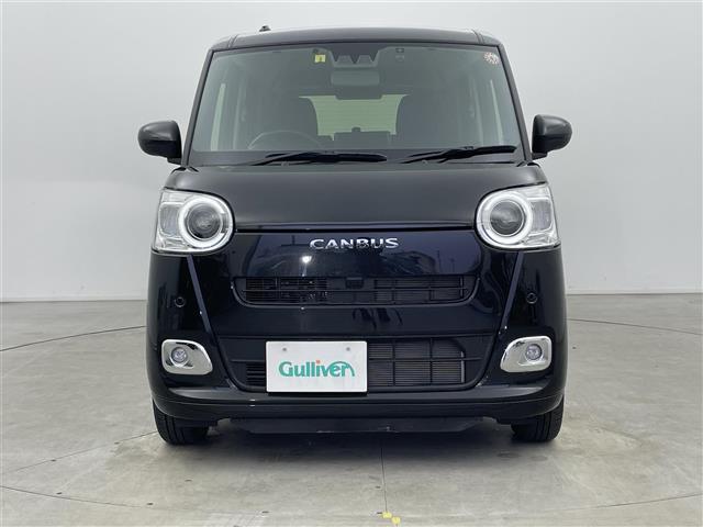 ムーヴキャンバス セオリーGターボ 純正ナビ(CD DVD フルセグTV bluetooth) バックカメラ 前後コーナーセンサー ETC 前席シートヒーター ドラレコ 両側パワースライドドア LED フォグ 衝突軽減 車線逸脱抑制(35枚目)