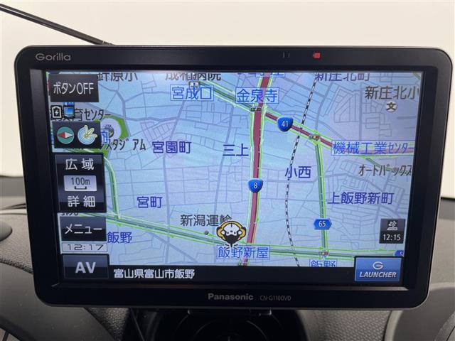 MINI クーパー クロスオーバー 社外ポータブルナビ(Panasonic)ワンセグテレビ バックカメラ AUX ミュージックプレーヤー接続 プッシュスタート 純正フロアマット 純正アルミホイール付サマータイヤ積載 オートライト ETC(5枚目)