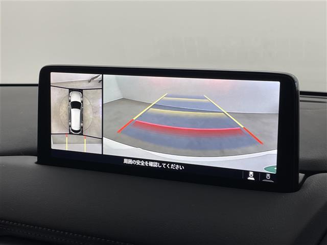 ＣＸ－８ ＸＤ　エクスクルーシブモード　サンルーフ　ＢＯＳＥサウンド　純正１０．２５インチナビ　３６０度ビューモニター　ＢＳＭ　ＨＵＤ　茶レザー　ＥＴＣ　前後ドラレコ　シートヒーター　メモリシート　ステアリングヒーター　ワイヤレス充電　ＴＶ（4枚目）