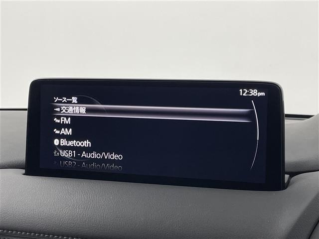 ＣＸ－８ ＸＤ　エクスクルーシブモード　サンルーフ　ＢＯＳＥサウンド　純正１０．２５インチナビ　３６０度ビューモニター　ＢＳＭ　ＨＵＤ　茶レザー　ＥＴＣ　前後ドラレコ　シートヒーター　メモリシート　ステアリングヒーター　ワイヤレス充電　ＴＶ（7枚目）