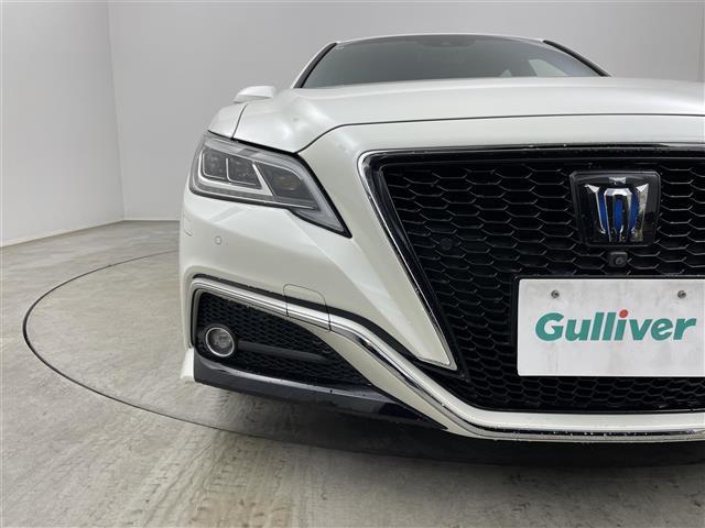 クラウンハイブリッド RS リミテッド サンルーフ 純正ナビ 全方位 衝突軽減 レーンキープ レーダークルコン BSM コーナーセンサー シートヒーター ベンチレーション LEDオートライト ETC2.0 純正AW 地デジTV 社外レーダー(34枚目)