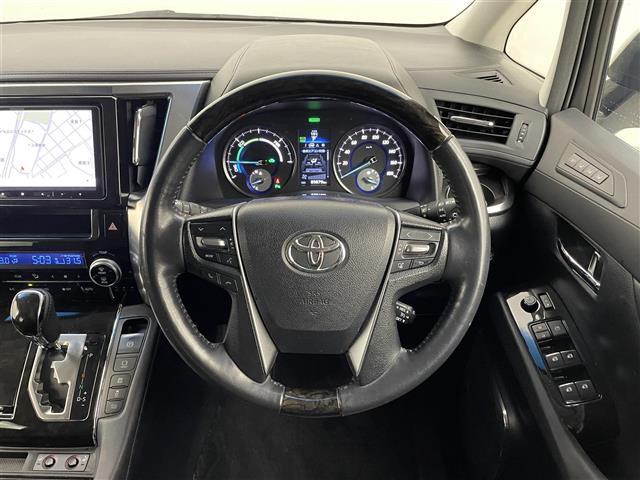 アルファードハイブリッド SR Cパッケージ 社外ディスプレイオーディオ フリップダウンモニター 黒レザー バックカメラ ビルトインETC 前後ドラレコ セーフティセンス レーダークルーズ メモリシート シートヒーター AC100V LEDライト(8枚目)