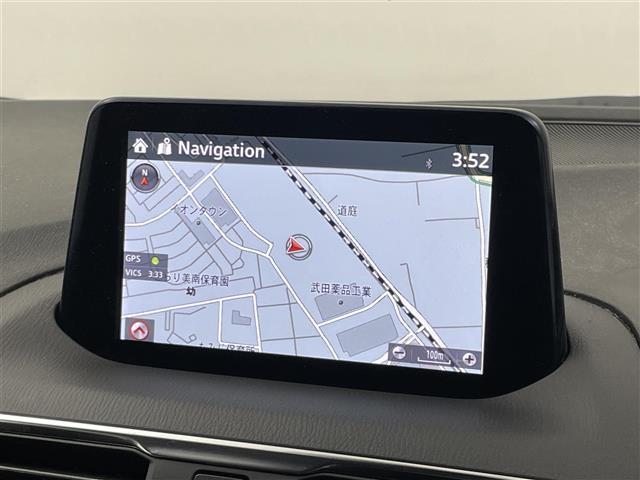 アクセラスポーツ １５ＸＤ　プロアクティブ　純正ナビ　３６０度ビューモニター　ＢＳＭ　ＨＵＤ　ビルトインＥＴＣ２．０　シティブレーキサポート　レーダークルーズ　メモリシート　シートヒーター　ステアリングヒーター　純正アルミホイール　オートライト（4枚目）