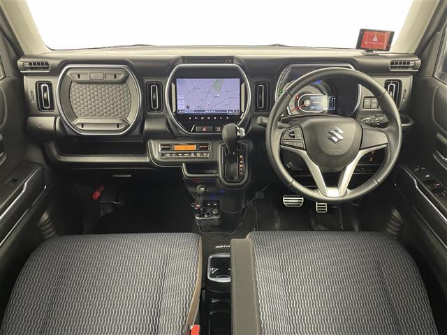 ハスラー Ｊスタイル　純正９インチナビ　全方位モニター　ビルトインＥＴＣ　セーフティサポート　ミラー型ドラレコ　シートヒーター　純正アルミホイール　スマートキー　プッシュスタート　オートライト　ＬＥＤヘッドライト　地デジ（2枚目）