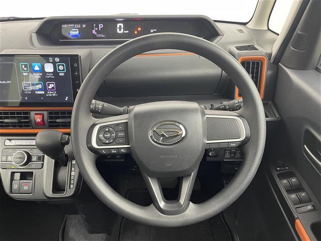 タント ファンクロス スマートアシスト 純正9インチディスプレイオーディオ パノラマモニター ビルトインETC2.0 ドライブレコーダー シートヒーター HDMI 純正アルミホイール プッシュスタート オートライト LED(8枚目)