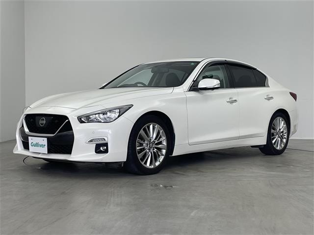 スカイライン GT タイプP ワンオーナー レザーシート 純正メモリナビ インテリジェントアラウンドビューモニター 前席パワーシート D席メモリ付きパワーシート 前席シートヒーター サンルーフ ドライブモードセレクト(34枚目)