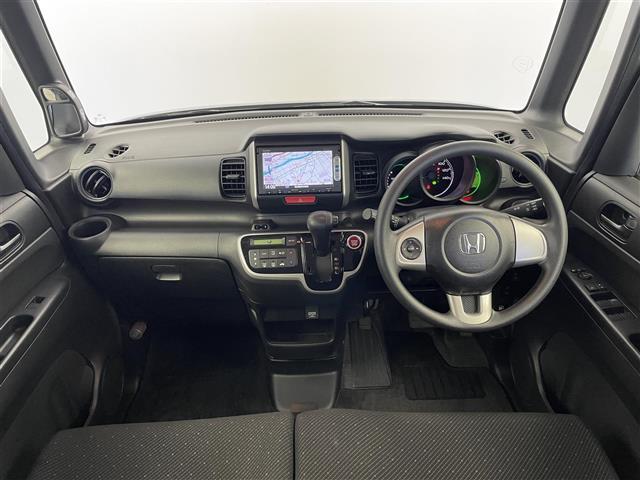 N-BOX G SSパッケージ 純正ナビ バックカメラ ETC シティブレーキアクティブシステム 両側パワースライドドア 純正アルミホイール ヘッドライトレベライザー プッシュスタート スマートキー LEDヘッドライト 地デジTV(2枚目)