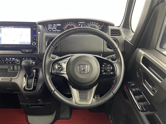 N-BOXカスタム Lターボ スタイル+ブラック 純正8インチナビ バックカメラ ビルトインETC 前後ドライブレコーダー ホンダセンシング アダプティブクルーズコントロール シートヒーター純正アルミホイール オートライト LEDライト 地デジTV(7枚目)