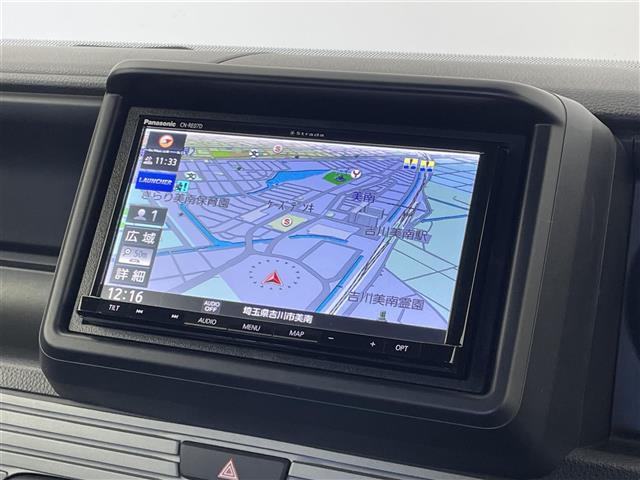 N-VAN+スタイル ファン ホンダセンシング 社外ナビ バックカメラ ETC ドライブレコーダー アダプティブクルーズコントロール ステアリングスイッチ プッシュスタート スマートキー オートライト LEDヘッドライト 地デジ(4枚目)