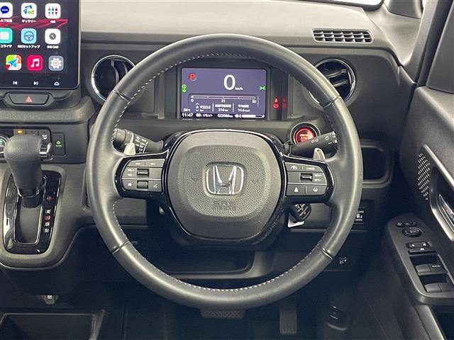 N-BOXカスタム ターボ ホンダセンシング 社外ディスプレイオーディオ バックカメラ アダプティブクルーズコントロール シートヒーター 純正アルミホイール プッシュスタート スマートキー オートライト LEDヘッドライト(6枚目)