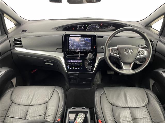 エスティマ アエラス プレミアム サンルーフ ALPINE9インチナビ ALPINEフリップダウンモニター バックカメラ ビルトインETC 前後ドライブレコーダー セーフティセンス クルーズコントロール TRDアルミ AC100V(2枚目)