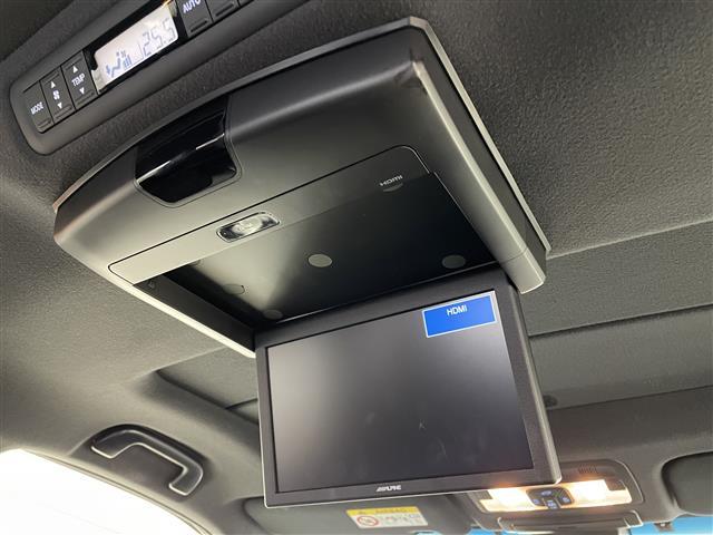 エスティマ アエラス プレミアム サンルーフ ALPINE9インチナビ ALPINEフリップダウンモニター バックカメラ ビルトインETC 前後ドライブレコーダー セーフティセンス クルーズコントロール TRDアルミ AC100V(5枚目)