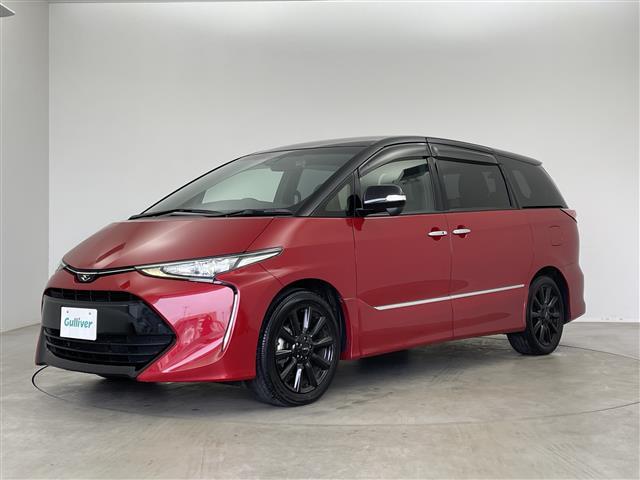 エスティマ アエラス プレミアム サンルーフ ALPINE9インチナビ ALPINEフリップダウンモニター バックカメラ ビルトインETC 前後ドライブレコーダー セーフティセンス クルーズコントロール TRDアルミ AC100V(37枚目)