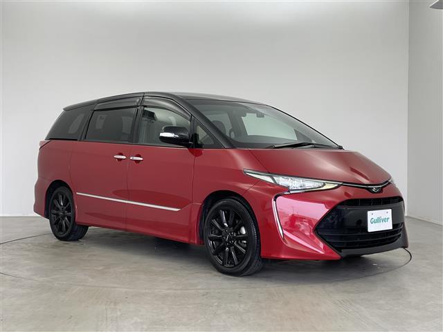 エスティマ アエラス プレミアム サンルーフ ALPINE9インチナビ ALPINEフリップダウンモニター バックカメラ ビルトインETC 前後ドライブレコーダー セーフティセンス クルーズコントロール TRDアルミ AC100V(41枚目)