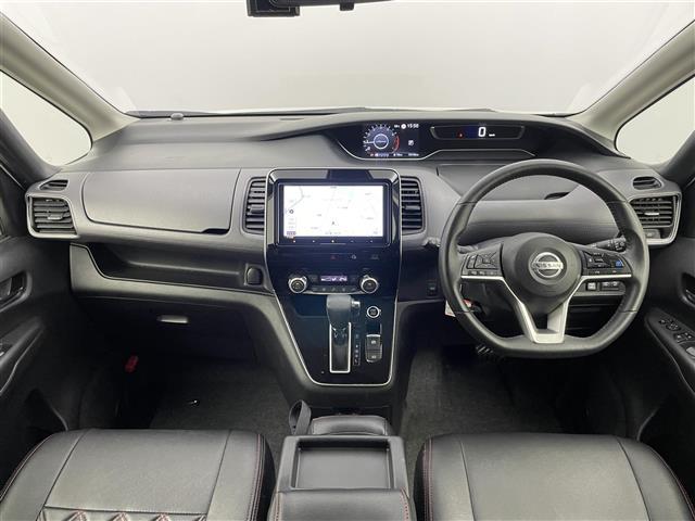 セレナ ハイウェイスター　Ｖ　プロパイロット　社外９インチナビ　フリップダウンモニター　アラウンドビューモニター　ＢＳＩ　ＥＴＣ　前後ドライブレコーダー　レーダークルーズコントロール　ＨＤＭＩ　純正アルミホイール　オートライト（2枚目）