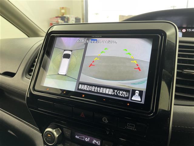 セレナ ハイウェイスター　Ｖ　プロパイロット　社外９インチナビ　フリップダウンモニター　アラウンドビューモニター　ＢＳＩ　ＥＴＣ　前後ドライブレコーダー　レーダークルーズコントロール　ＨＤＭＩ　純正アルミホイール　オートライト（4枚目）