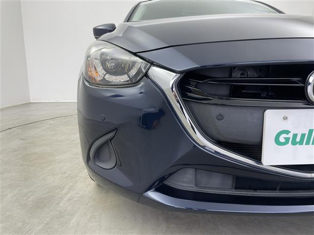 デミオ 13S 純正ナビ 360度ビューモニター BSM ETC 前後ドライブレコーダー スマートシティブレーキサポート ミラー一体型ドラレコ シートヒーター オートライト LEDヘッドライト 地デジフルセグ(32枚目)