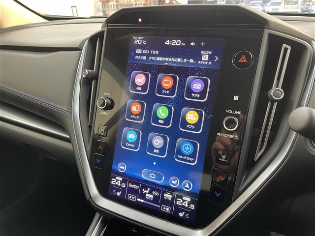 レヴォーグ GT-H EX アイサイト 純正11.6インチナビ バックカメラ ビルトインETC 前後ドライブレコーダー レーダークルーズコントロール デジタルインナーミラー メモリシート シートヒーター オートライト LED(5枚目)