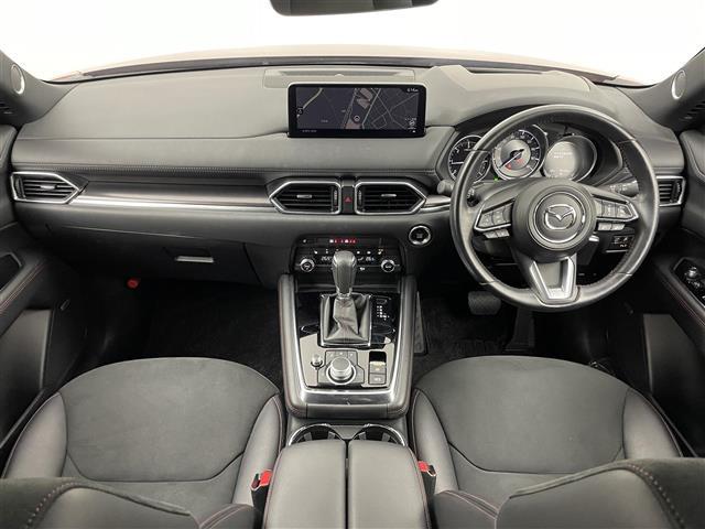 ＣＸ－８ ＸＤ　ブラックトーンエディション　ＢＯＳＥサウンド　純正１０．２５インチナビ　３６０度ビューモニター　ＢＳＭ　ＨＵＤ　ＥＴＣ　スマートブレーキサポート　レーダークルーズコントロール　シートヒーター　純正アルミ　オートハイビーム　ＬＥＤ（2枚目）