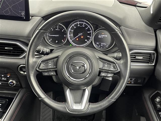 ＣＸ－８ ＸＤ　ブラックトーンエディション　ＢＯＳＥサウンド　純正１０．２５インチナビ　３６０度ビューモニター　ＢＳＭ　ＨＵＤ　ＥＴＣ　スマートブレーキサポート　レーダークルーズコントロール　シートヒーター　純正アルミ　オートハイビーム　ＬＥＤ（8枚目）