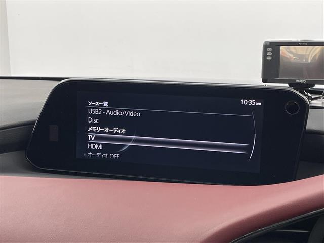 MAZDA3ファストバック 20Sバーガンディ セレクション BOSE 純正8.8インチナビ 360度ビューモニター BSM HUD 赤レザーシート ETC 前後ドライブレコーダー スマートブレーキサポート レーダークルーズ シートヒーター メモリシート LED(5枚目)