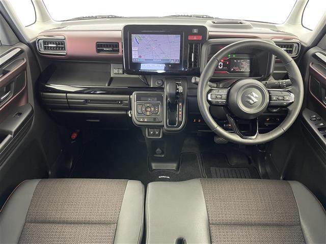 スペーシアカスタム ハイブリッドＸＳ　純正９インチナビ　全方位モニター　ＨＵＤ　ＥＴＣ前後ドライブレコーダー　セーフティサポート　アダプティブクルーズコントロール　シートヒーター　ステアリングヒーター　ＨＤＭＩ　オートハイビーム　ＬＥＤ（2枚目）