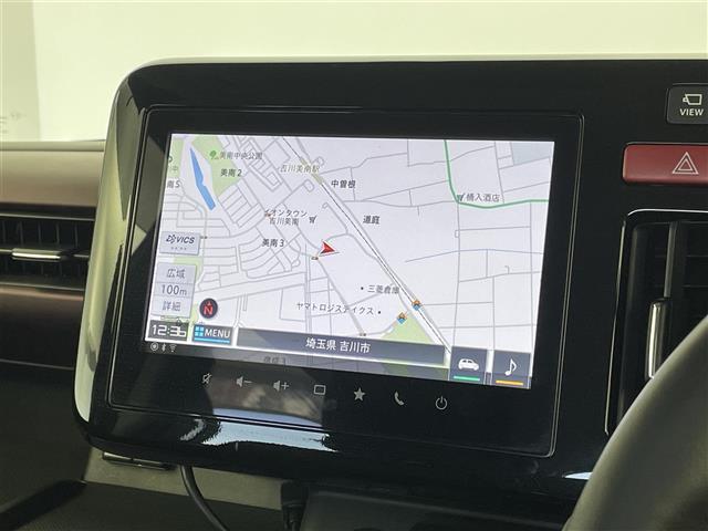 スペーシアカスタム ハイブリッドＸＳ　純正９インチナビ　全方位モニター　ＨＵＤ　ＥＴＣ前後ドライブレコーダー　セーフティサポート　アダプティブクルーズコントロール　シートヒーター　ステアリングヒーター　ＨＤＭＩ　オートハイビーム　ＬＥＤ（4枚目）