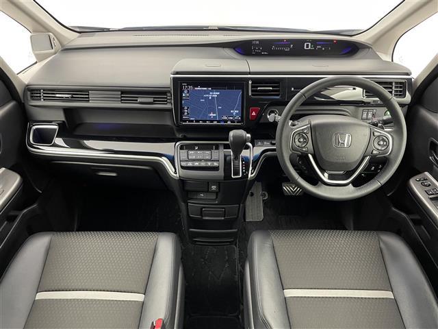 ステップワゴン モデューロX ホンダセンシング 純正9インチナビ バックカメラ ETC ホンダセンシング アダプティブクルーズコントロール パドルシフト 両側パワースライドドア 純正アルミホイール スマートキー LEDヘッドライト 地デジフルセグ(2枚目)