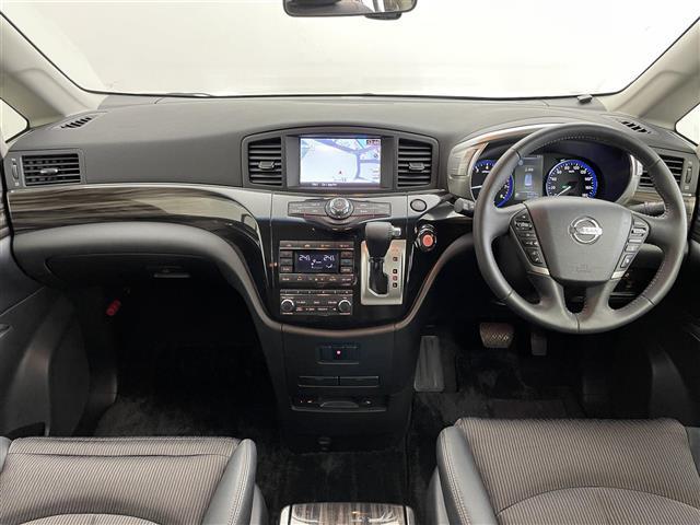 エルグランド 250ハイウェイスターS 純正ナビ フリップダウンモニター アラウンドビューモニター ビルトインETC ドライブレコーダー エマージェンシーブレーキ レーダークルーズコントロール オートライト LEDヘッドライト 地デジTV(2枚目)