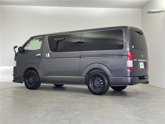 ハイエースバン ロングスーパーGL モデリスタエアロ 純正ナビ バックカメラ ビルトインETC ドライブレコーダー 両側スライドドア 社外アルミホイール フロアマット プッシュスタート リモコンキー オートライト 地デジフルセグ(27枚目)