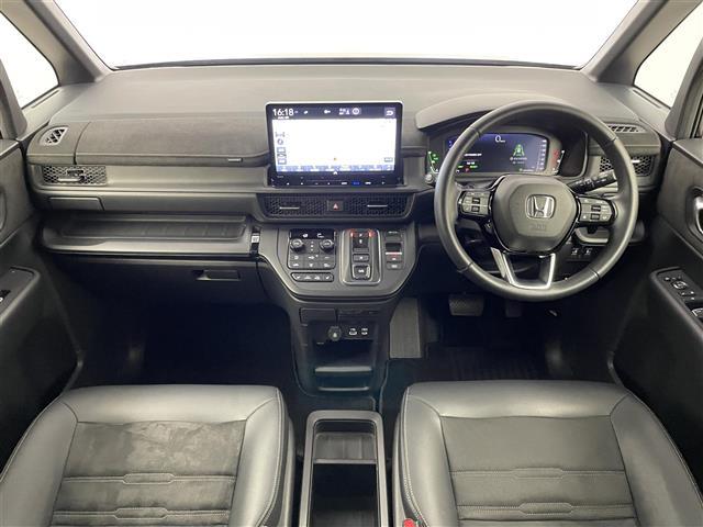 ステップワゴン e:HEVスパーダ プレミアムライン 純正11.4インチナビ マルチビュー BSM ビルトインETC 前後ドライブレコーダー ホンダセンシング アダプティブクルーズコントロール シートヒーター 純正アルミホイール オートライト LED(2枚目)