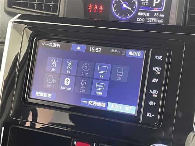 タンク カスタムＧ　スマートアシスト３　純正ナビ　バックカメラ　ビルトインＥＴＣ　ドライブレコーダー　クルーズコントロール　ステアリングスイッチ　純正アルミホイール　スマートキー　オートハイビーム　ＬＥＤライト　地デジ（5枚目）