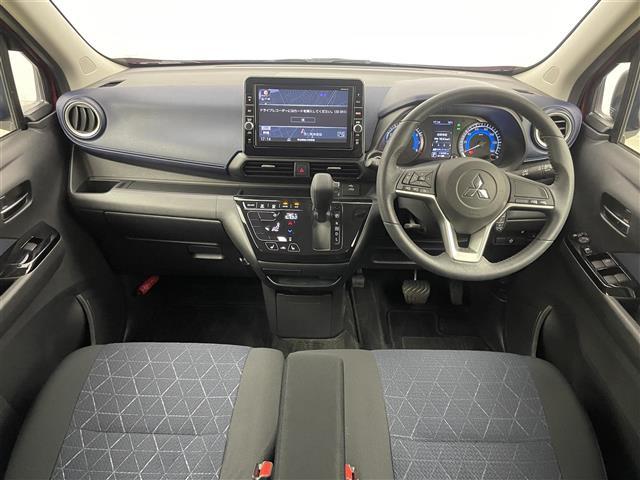 eKクロス T 純正9インチナビ バックカメラ ドライブレコーダー eアシスト シートヒーター ステアリングスイッチ ヘッドライトレベライザー 純正アルミホイール スマートキー オートハイビーム LEDヘッドライト(2枚目)