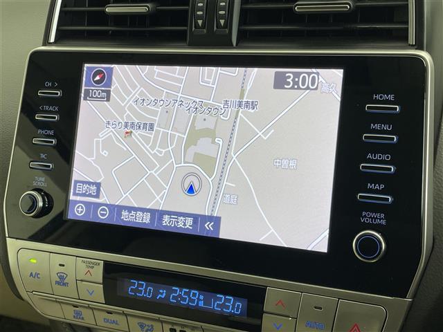 ランドクルーザープラド ＴＸ　Ｌパッケージ　サンルーフ　純正ディスプレイオーディオ　パノラミックビューモニター　ＢＳＭ　ベージュレザー　ビルトインＥＴＣ２．０　前後ドライブレコーダー　セーフティセンス　レーダークルーズ　オートハイビーム　ＬＥＤ（5枚目）
