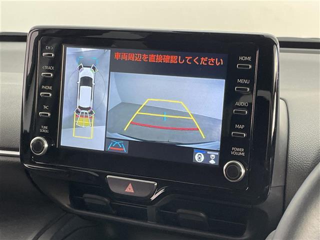 ヤリスクロス Ｚ　純正９インチディスプレイオーディオ　パノラミックビューモニター　ＢＳＭ　レーダークルーズコントロール　ビルトインＥＴＣ２．０　ドライブレコーダー　シートヒーター　純正アルミホイール　ＬＥＤヘッドライト（3枚目）