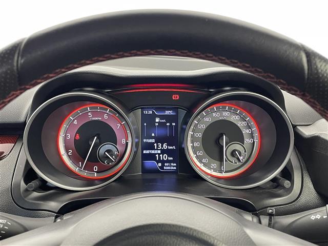 スイフトスポーツ ベースグレード 社外ディスプレイオーディオ バックカメラ BSM ドライブレコーダー DVD再生 セーフティサポート アダプティブクルーズコントロール シートヒーター 純正アルミホイール オートライト LEDライト(10枚目)