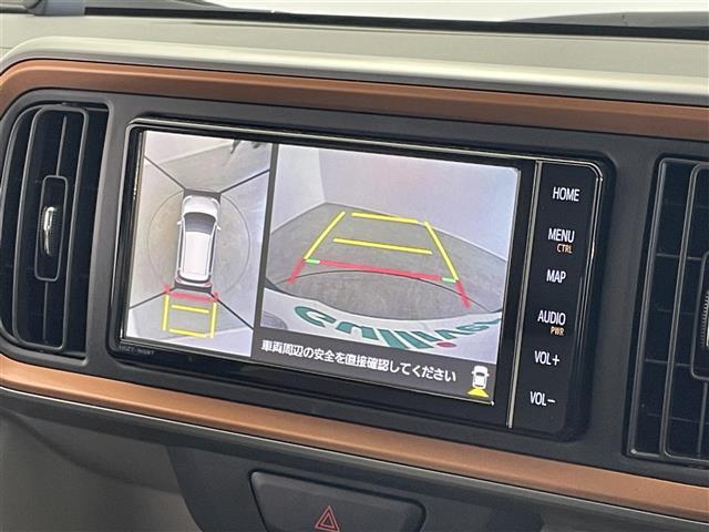 パッソ モーダ チャーム スマートアシスト3 純正ナビ パノラミックビューモニター ビルトインETC2.0 前後ドライブレコーダー シートヒーター ステアリングスイッチ スマートキー オートハイビーム LEDヘッドライト TV(3枚目)