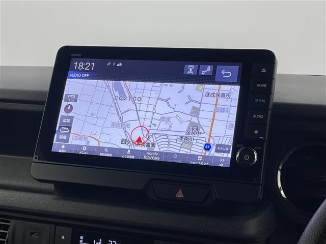 Ｎ－ＢＯＸカスタム ベースグレード　純正ナビ　バックカメラ　ＥＴＣ　前後ドライブレコーダー　ホンダセンシング　アダプティブクルーズコントロール　シートヒーター　純正アルミホイール　スマートキー　オートハイビーム　ＬＥＤヘッドライト　ＴＶ（4枚目）