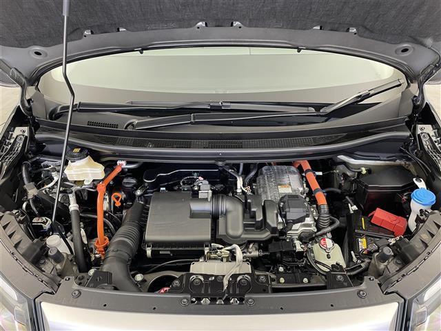 フリード e:HEVクロスター 登録済未使用車 純正9型ナビ 地デジ Bカメラ ホンダセンシング 衝突軽減 レーンキープ レーダークルコン BSM クリアランスソナー 両側電動スライド シートヒーター LEDオートライト 純正AW(33枚目)