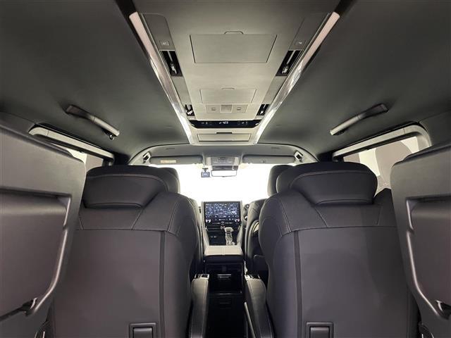 アルファードハイブリッド Z モデリスタエアロ 純正14インチナビ フリップダウンモニター パノラミックビューモニター BSM HUD ユニバーサルステップ ETC2.0 前後ドラレコ デジタルインナーミラー ワイヤレス充電 三眼(26枚目)