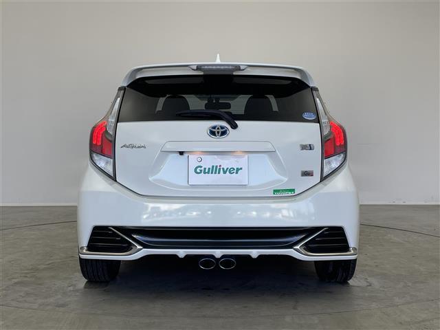 アクア Ｇ　Ｇ’ｓ　純正ナビ　バックカメラ　ビルトインＥＴＣ　ドライブレコーダー　クルーズコントロール　ハーフレザー　ステアリングスイッチ　純正アルミホイール　スマートキー　オートライト　ＬＥＤヘッドライト　地デジＴＶ（39枚目）